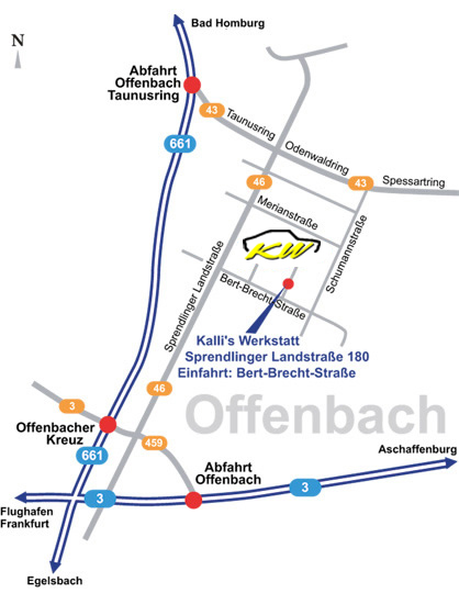 Anfahrtskizze